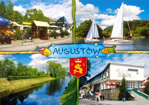 postcard from augustów