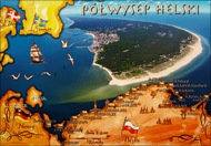 postcard-polwysep-helski postcard from Hel