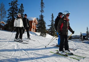 skiing holiday