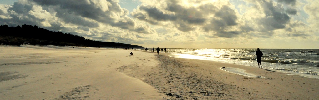 Karwia Polish seaside resort