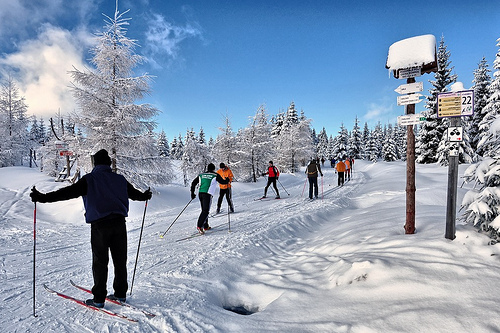 skiing in poland