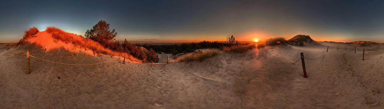 Slowinski National Park in Pomerania